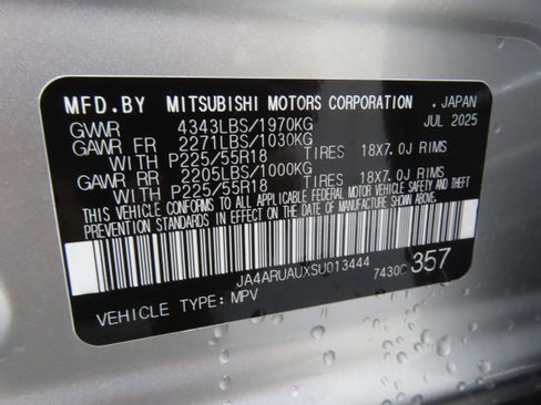 New 2025 Mitsubishi Outlander Sport SE image 26