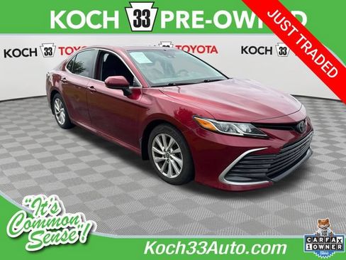 Used 2021 Toyota Camry LE FWD image 1