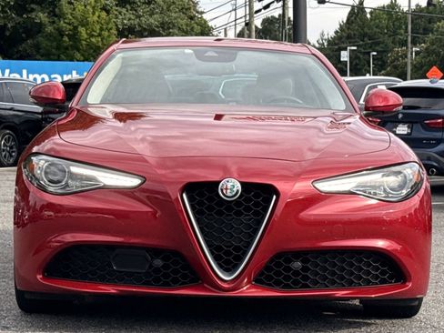 Used 2017 Alfa Romeo Giulia Ti w/ Lusso Light Wood Package RWD image 8