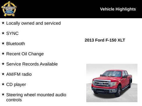 Used 2013 Ford F150 XLT w/ Mid Equipment Group AWD/4WD image 2