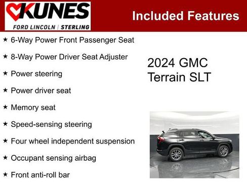 Used 2024 GMC Terrain SLT AWD/4WD image 3