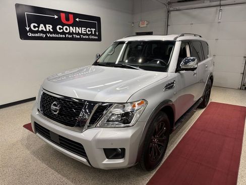 Used 2017 Nissan Armada Platinum w/ Captain Seat Package AWD/4WD image 4