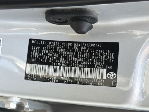 Used 2021 Toyota Corolla SE FWD image 47