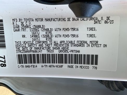 Used 2023 Toyota Tacoma SR image 36