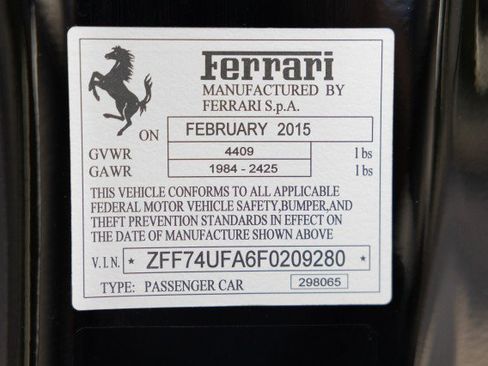 Used 2015 Ferrari F12 Berlinetta RWD image 58