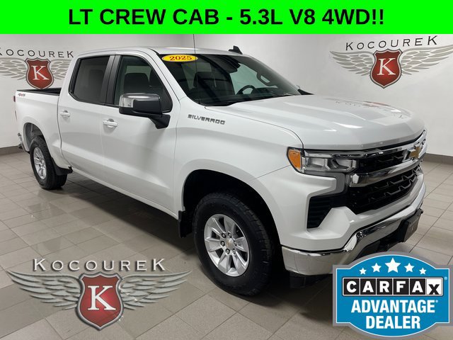 Used 2025 Chevrolet Silverado 1500 LT w/ Work Truck Package AWD/4WD 360° Tour