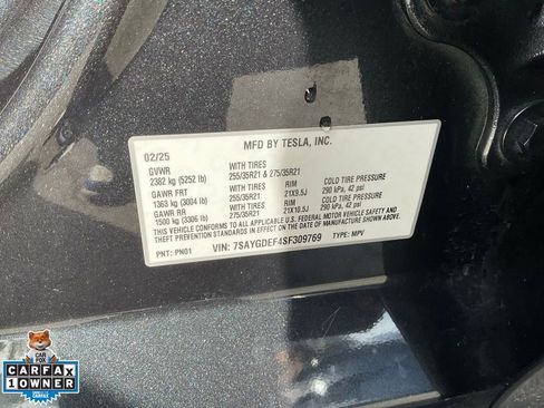 Used 2025 Tesla Model Y Performance AWD/4WD image 22