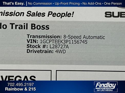 Used 2023 Chevrolet Colorado Trail Boss w/ Technology Package image 26