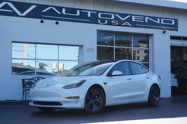 Used 2021 Tesla Model 3 Long Range AWD/4WD image 1