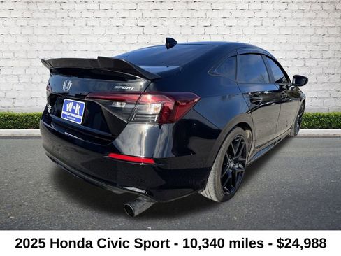 Used 2025 Honda Civic Sport image 3