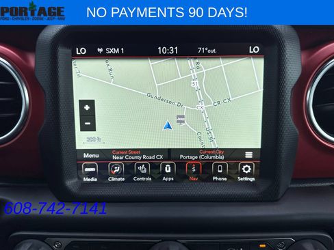 Used 2021 Jeep Wrangler Unlimited Rubicon w/ Uconnect 4C Nav & Sound Group AWD/4WD image 16