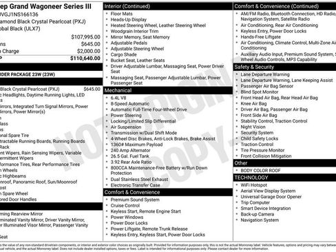 Used 2022 Jeep Grand Wagoneer Series III image 21