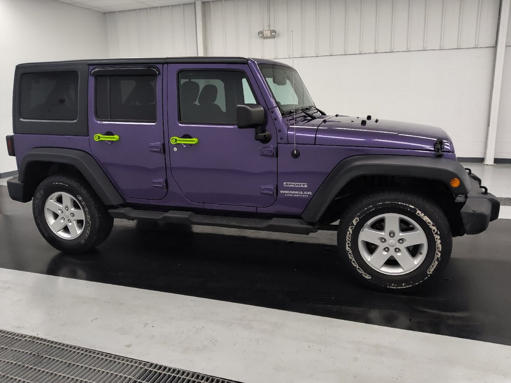 Used 2017 Jeep Wrangler Unlimited Sport w/ Quick Order Package 24S AWD/4WD image 11
