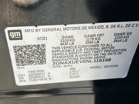 Used 2022 Chevrolet Equinox LT AWD/4WD image 28