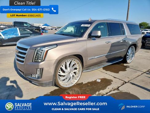 Used 2015 Cadillac Escalade ESV Luxury AWD/4WD image 1