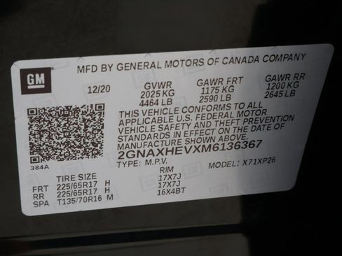 Used 2021 Chevrolet Equinox LS w/ LS Convenience Package FWD image 20