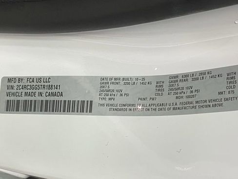 New 2026 Chrysler Pacifica Limited w/ S Appearance Package image 45