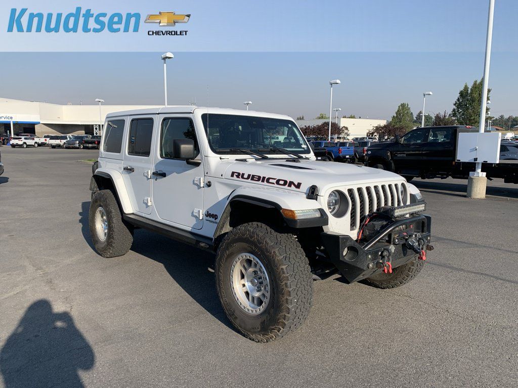 Used 2022 Jeep Wrangler Unlimited Rubicon w/ Xtreme Recon 35" Tire Package AWD/4WD image 1
