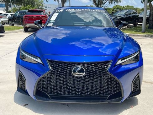 Certified 2025 Lexus IS 350 F Sport w/ Accessory Package RWD image 2