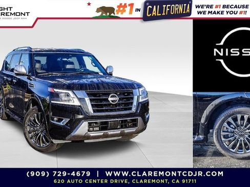 Used 2023 Nissan Armada Platinum w/ Captain's Chairs Package RWD image 1