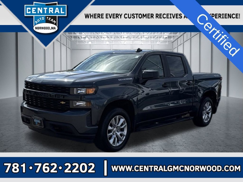 Used 2020 Chevrolet Silverado 1500 Custom w/ Custom Value Package AWD/4WD image 1