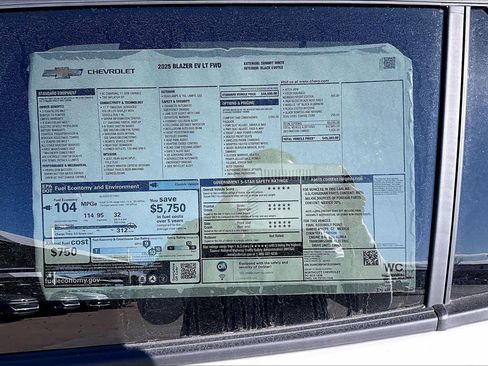 New 2025 Chevrolet Blazer EV LT image 20