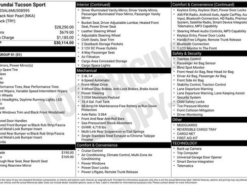 Used 2021 Hyundai Tucson Sport FWD image 5