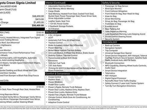 Used 2025 Toyota Crown Signia image 2
