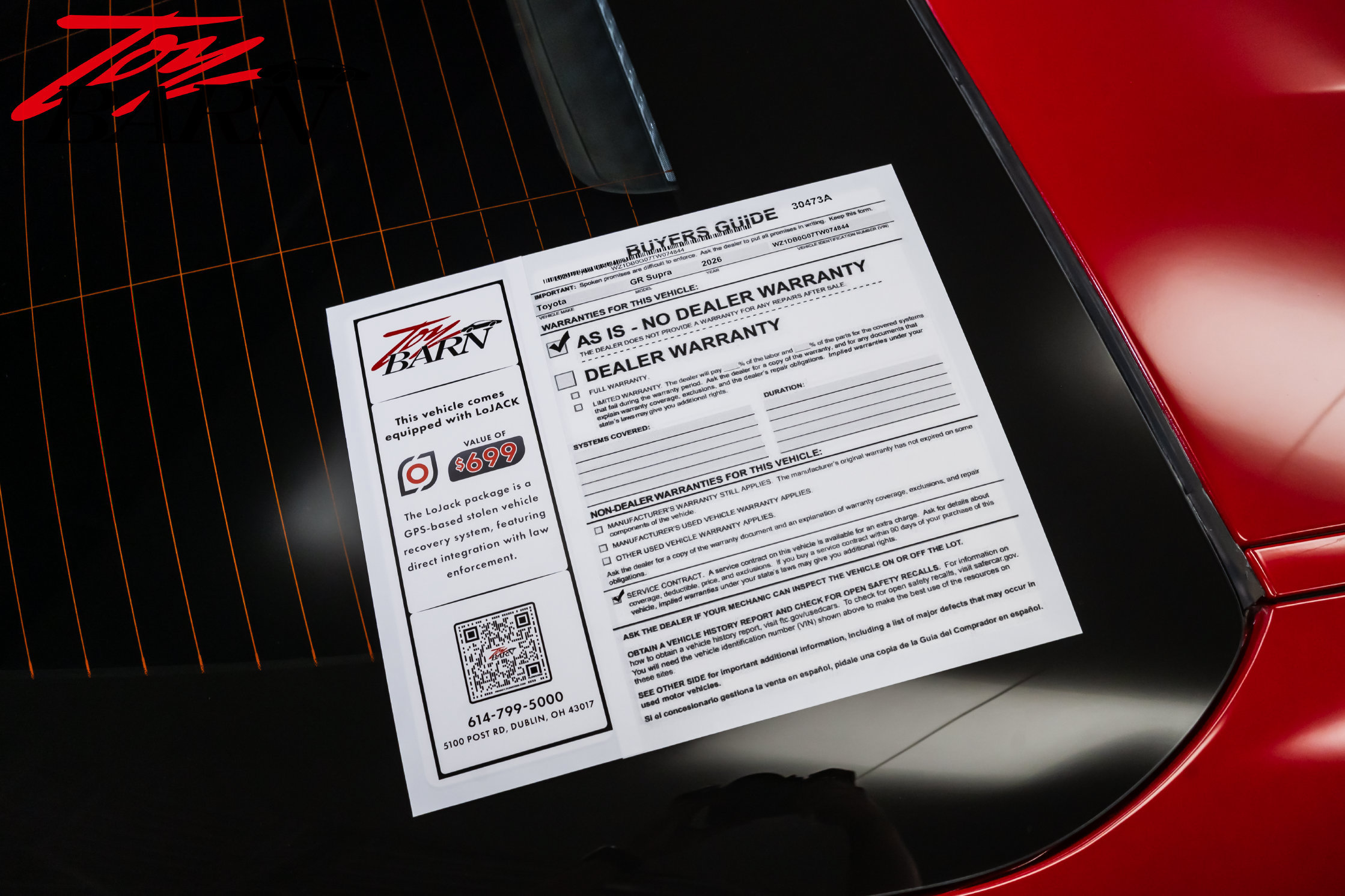 Used 2026 Toyota Supra w/ Driver Assist Package RWD image 46