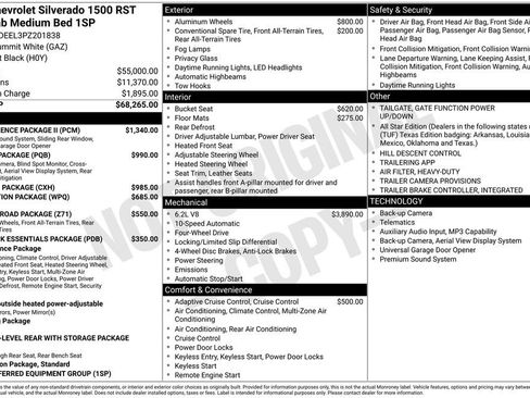 Used 2023 Chevrolet Silverado 1500 RST w/ Convenience Package II AWD/4WD image 5