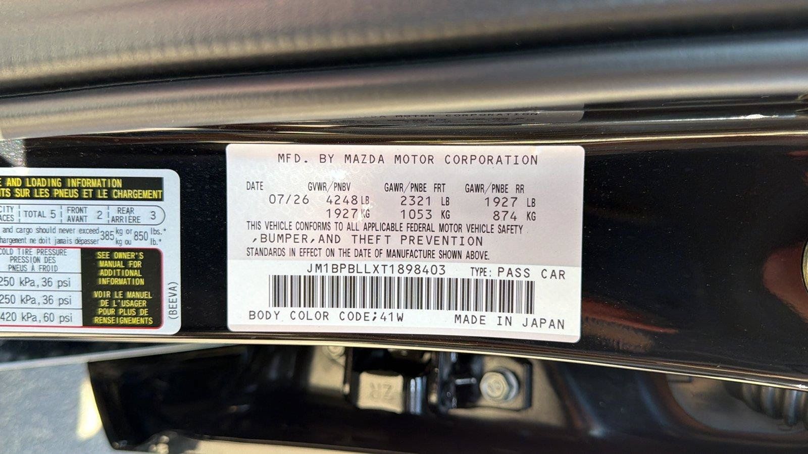 New 2026 MAZDA MAZDA3 Carbon AWD/4WD image 27