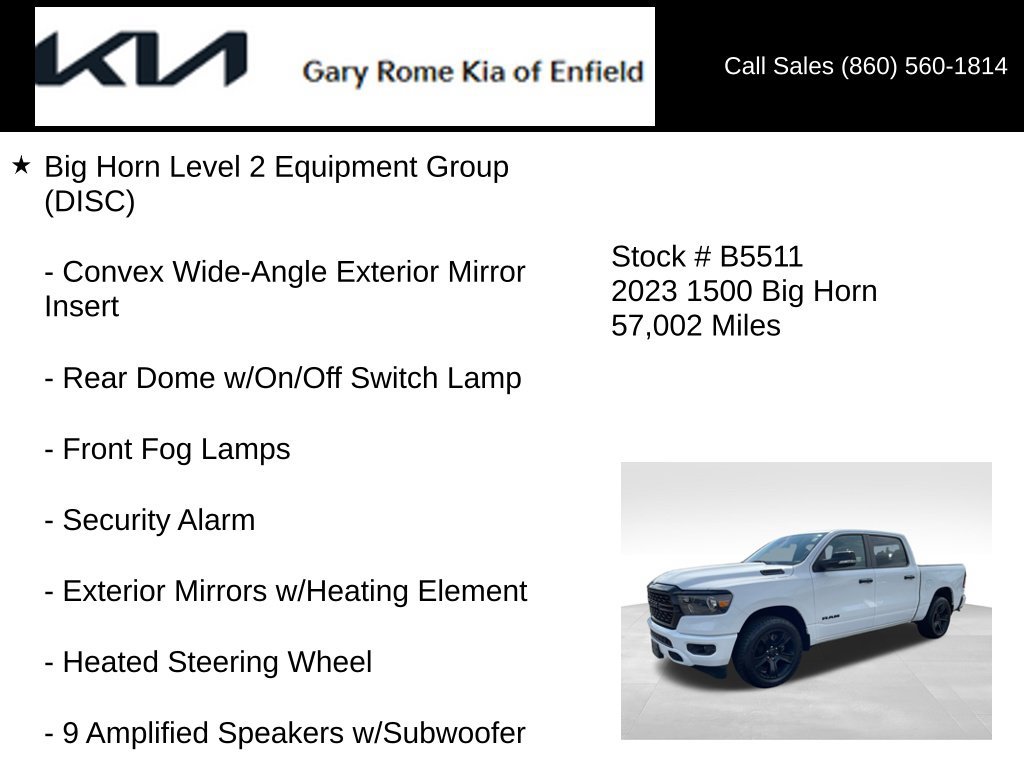 Used 2023 RAM 1500 Big Horn AWD/4WD image 26