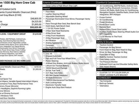 Certified 2022 RAM 1500 Big Horn AWD/4WD image 14