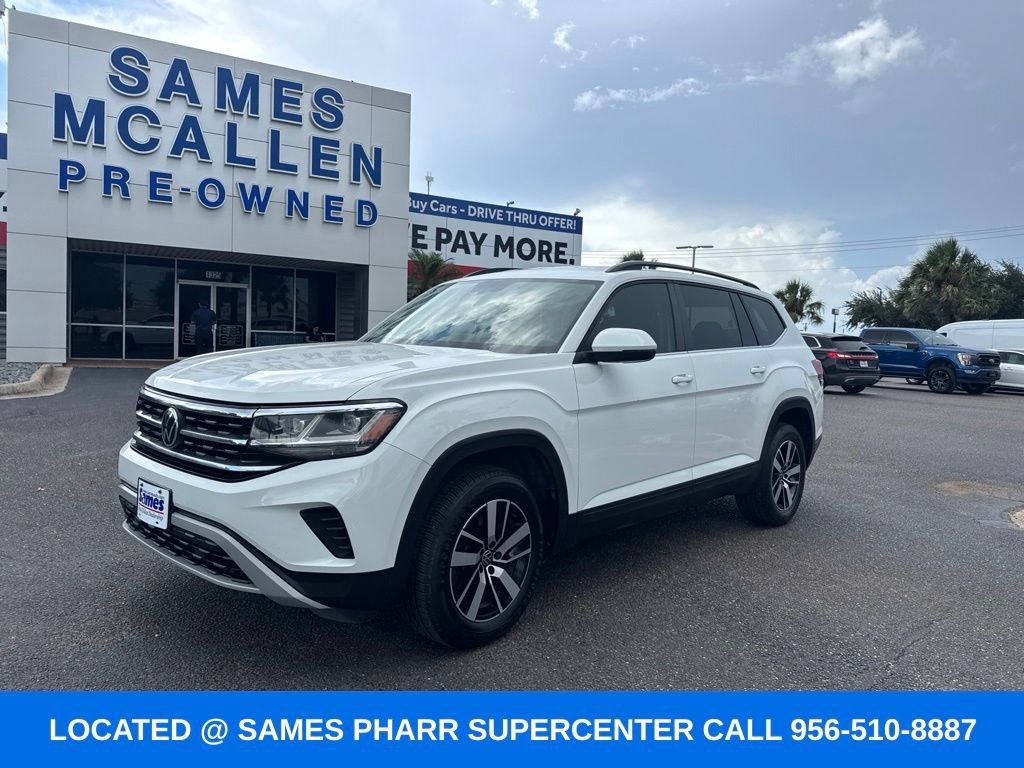 Used 2022 Volkswagen Atlas SE FWD image 1