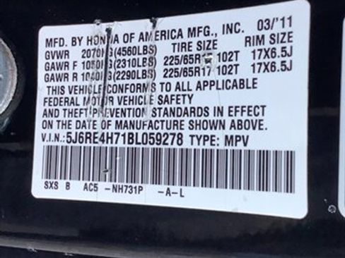 Used 2011 Honda CR-V EX-L image 22