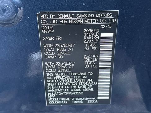 Used 2015 Nissan Rogue SV w/ SV Premium Package FWD image 23