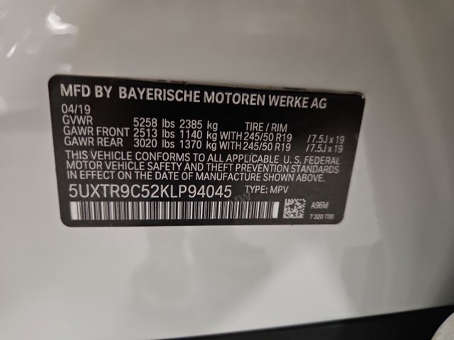 Used 2019 BMW X3 xDrive30i w/ Convenience Package AWD/4WD image 26