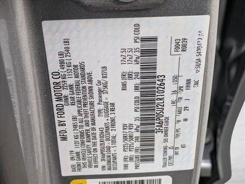 Used 2020 Ford Fusion Energi Titanium image 26