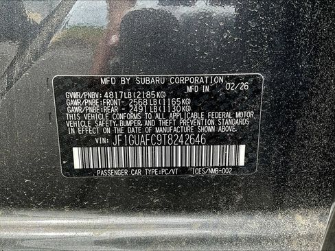 New 2026 Subaru Impreza 2.0i Sport AWD/4WD image 8
