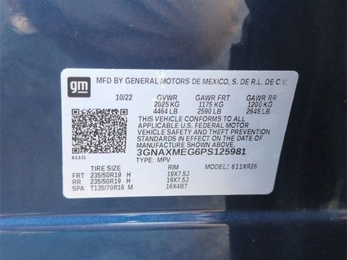 Certified 2023 Chevrolet Equinox RS image 32