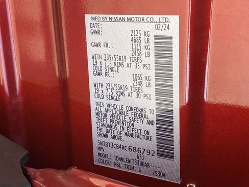 Used 2024 Nissan Rogue SL w/ SL Premium Package image 40