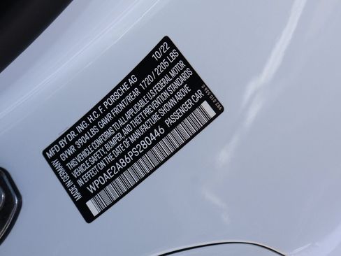 Certified 2023 Porsche 718 Cayman GT4 RS RWD image 30