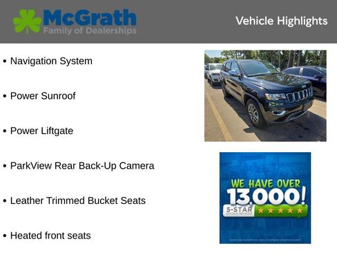 Used 2019 Jeep Grand Cherokee Limited AWD/4WD image 6