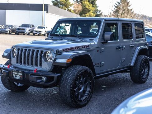 Used 2021 Jeep Wrangler Unlimited Rubicon w/ Uconnect 4C Nav & Sound Group AWD/4WD image 5