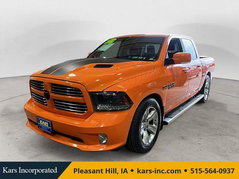 Used 2015 RAM 1500 Sport w/ Ignition Orange Sport Package image 1