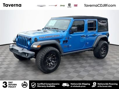 Used 2022 Jeep Wrangler Unlimited Rubicon w/ Steel Bumper Group