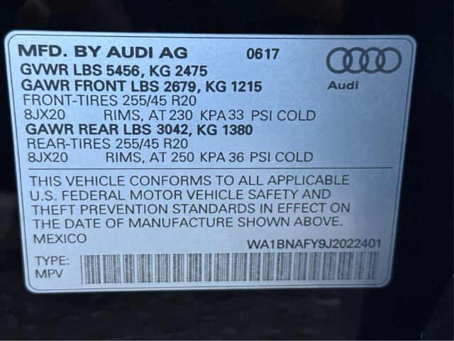 Used 2018 Audi Q5 2.0T Premium Plus w/ Premium Plus Package AWD/4WD image 26