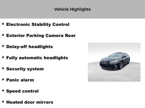 Used 2015 Toyota Camry XSE w/ Advanced Technology Package image 36