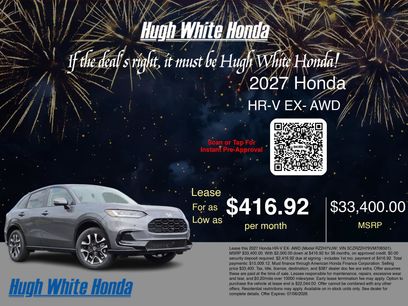 New 2027 Honda HR-V EX-L