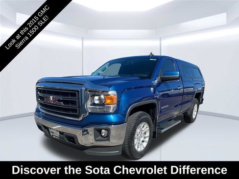Used 2015 GMC Sierra 1500 SLE w/ SLE Preferred Package AWD/4WD image 1